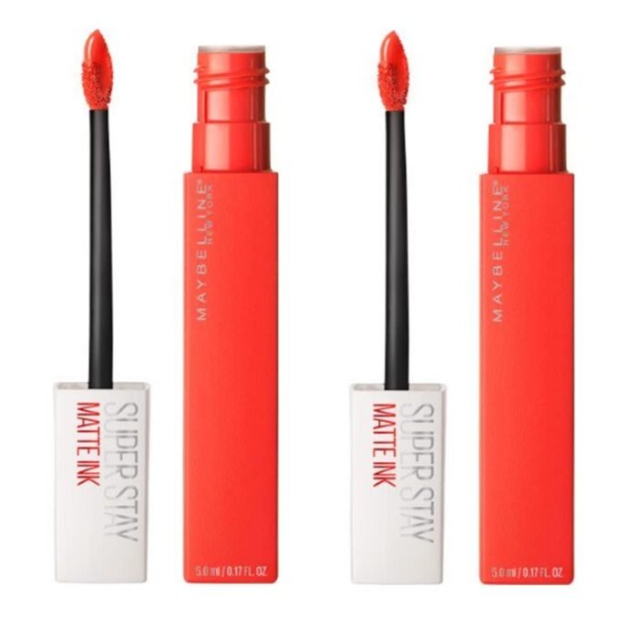 pack of 2 maybelline new york superstay matte ink liquid lipstick heroine pounds image