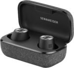 sennheiser consumer audio momentum true wireless 2 bluetooth in ear buds black image