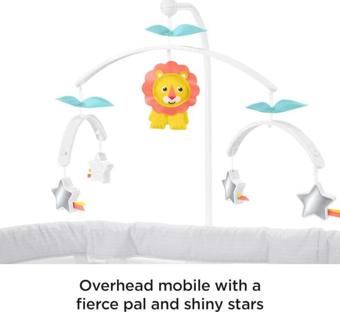 fisher price soothing motions bassinet windmill image