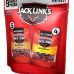 Jack Link's Beef Jerky Variety - Includes Original and Teriyaki Flavors, 9 Count of 1.25 Oz Bags