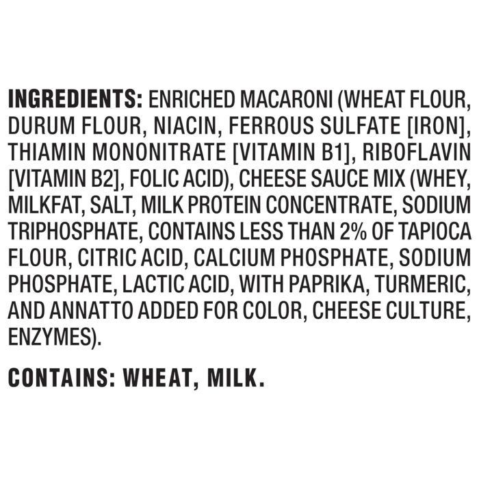 kraft original macaroni & cheese dinner image
