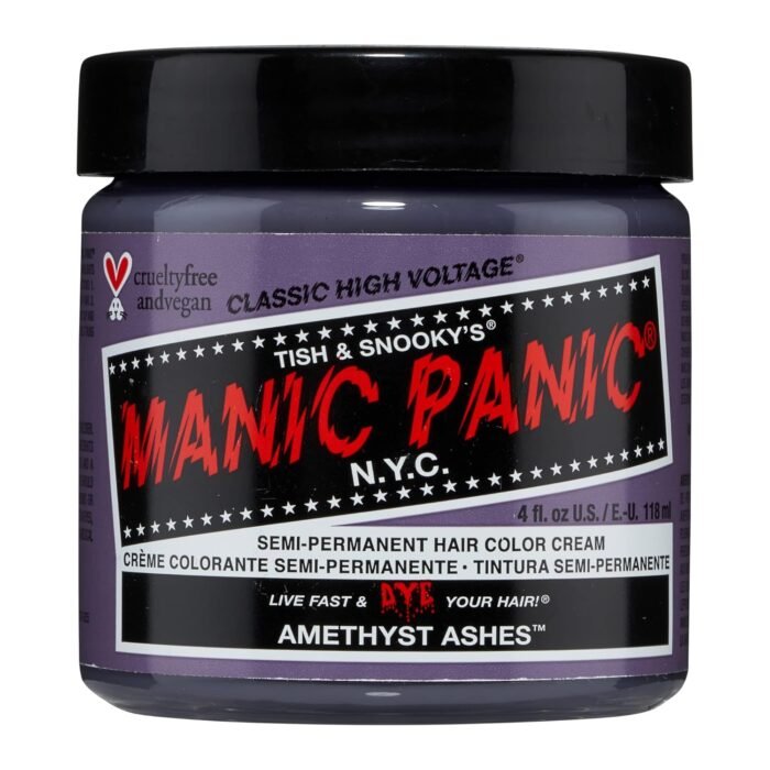 manic panic amethyst ashes hair dye image