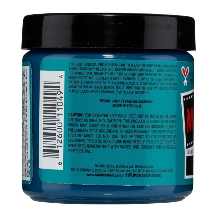 manic panic amethyst ashes hair dye image
