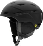 Smith Mission Helmet for Men – Adult Snowsports Helmet with MIPS Technology + Zonal Koroyd Coverage – Lightweight Protection for Skiing & Snowboarding– Matte Black, Large