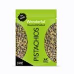 wonderful pistachios no shells roasted & salted nuts pack image