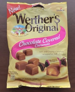 werther's original chocolate-covered caramels pack image