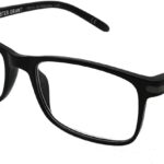 Foster Grant Cole Black Men's Crystal Vision Reading Glasses