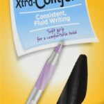 bic round stic grip xtra comfort ballpoint pens medium point image