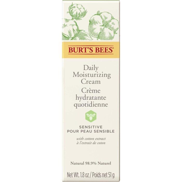 Burt's Bees Sensitive Daily Moisturizing Cream 1.8 oz (Pack of 2) - Image 1
