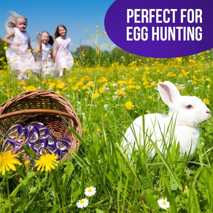 cadbury eggs 13 caramel eggs and 12 chocolate creme eggs pack image
