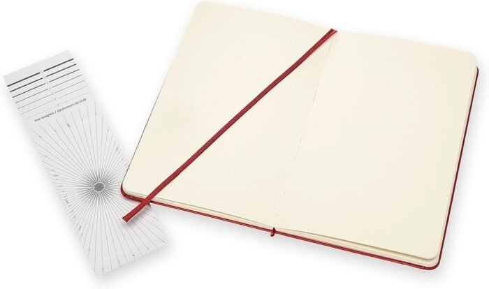 moleskine hard cover large scarlet red 104 pages art sketchbook image