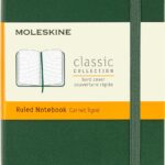 moleskine notebook pocket myrtle green hard cover image