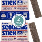 PUMIE Scouring Stick, Heavy Duty Cleaning Bar (2 Pack)