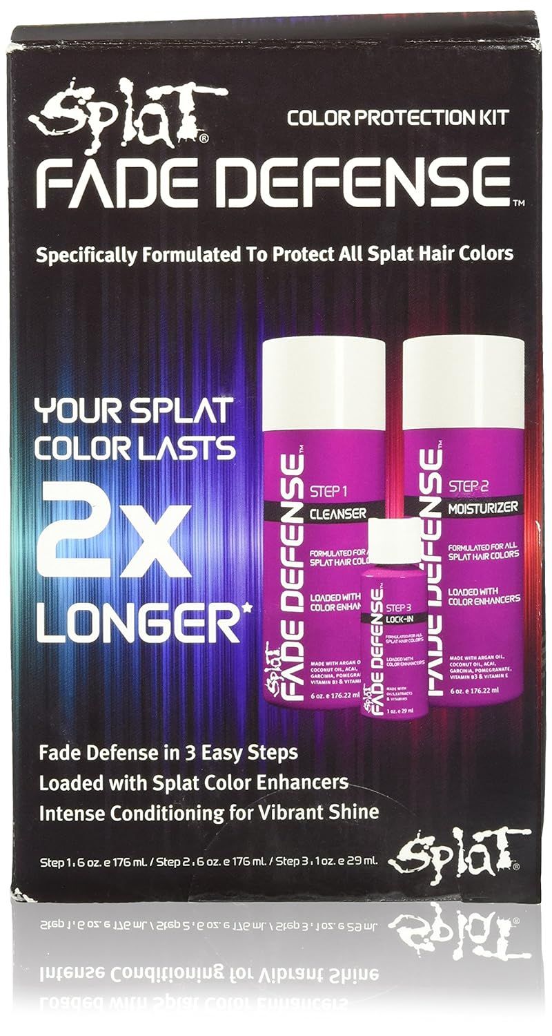 Splat-Fade-Defense Splat Fade Defense Hair Color Maintenance Kit, Pink, 1 Count - Image 1