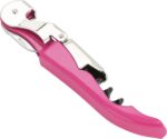 TrueTap Pink Double-Hinged Corkscrew with Foil Cutter - Image 8