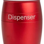 marcato atlas flour duster dispenser shaker red 5 x 2.5 in image