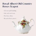 royal albert old country roses teapot image