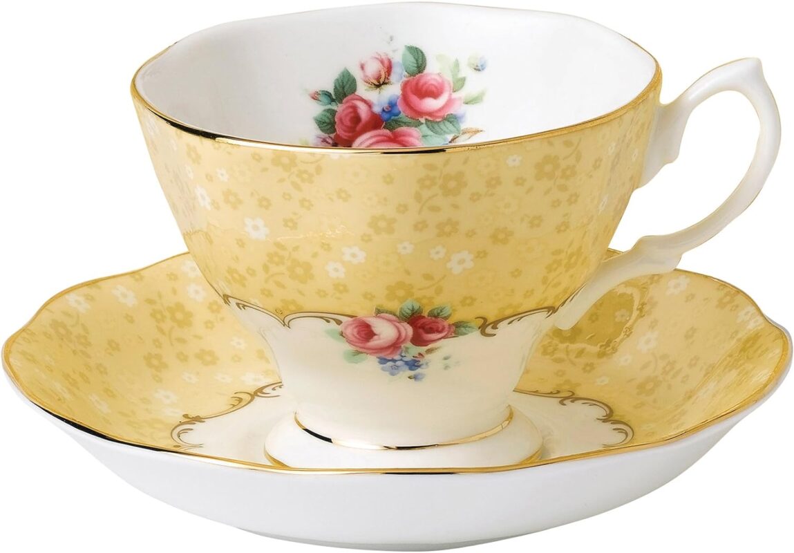 royal albert 100 years 1990 3 piece set bouquet image