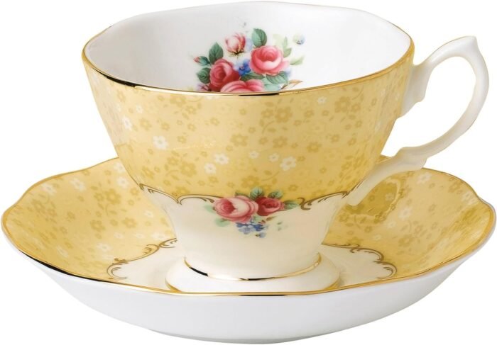 royal albert 100 years 1990 3 piece set bouquet image