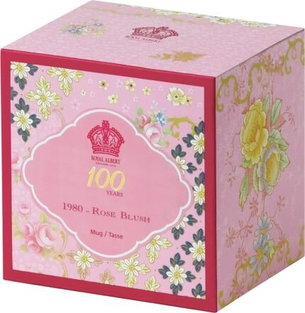 royal albert 100 years 1980 mug rose blush image
