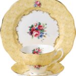 royal albert 100 years 1990 3 piece set bouquet image