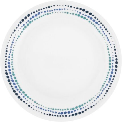 corelle livingware ocean blues 8.5 lunch plate image