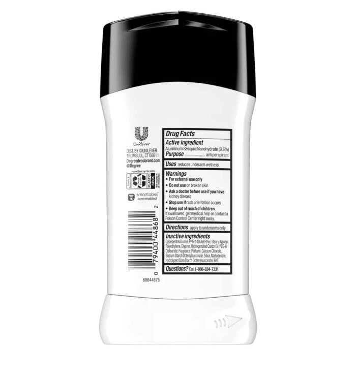degree men advanced protection ocean air ultraclear antiperspirant deodorant 2.7 ounce image