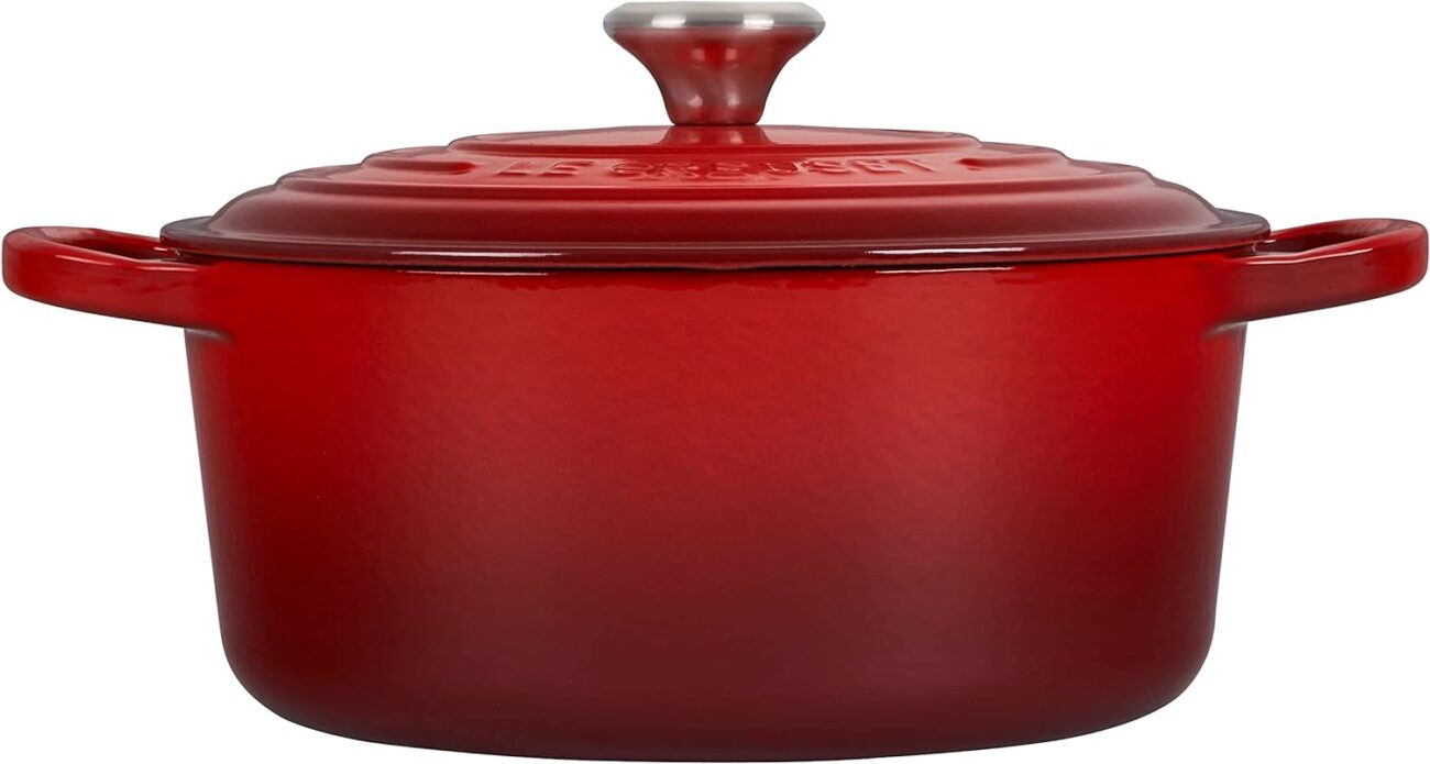 le creuset cast iron 3.3 liter cerise image