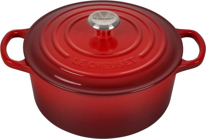 le creuset cast iron 3.3 liter cerise image