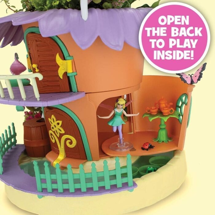 my fairy garden nature cottage toy figurine and plant kit