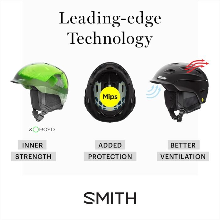 smith optics mission snow helmets image