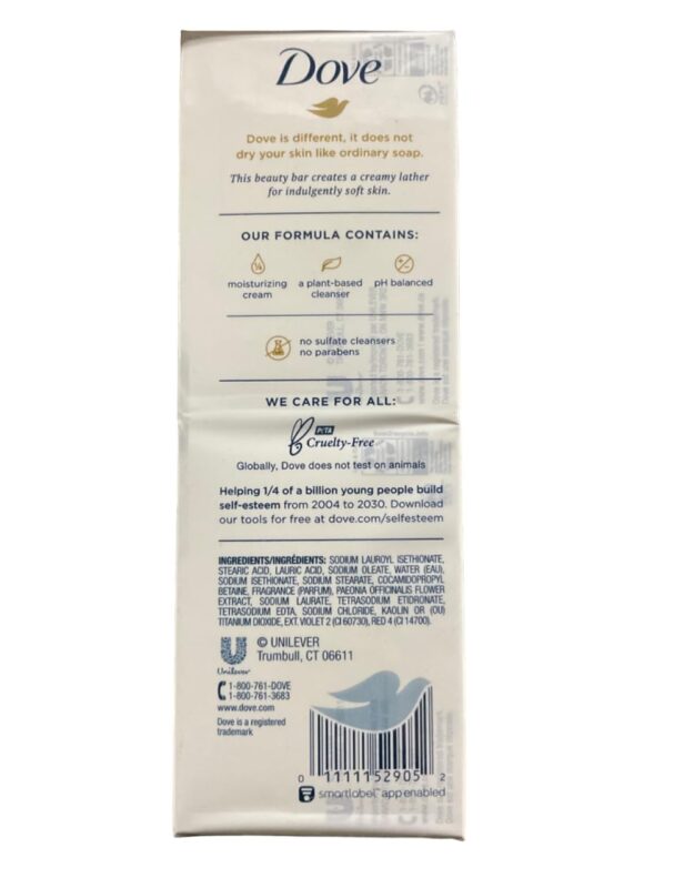 dove purely pampering beauty bar image