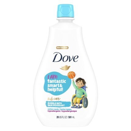 dove kids care bubble bath hypoallergenic formula image
