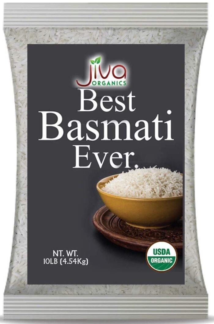java organics basmati rice 10lb bag image