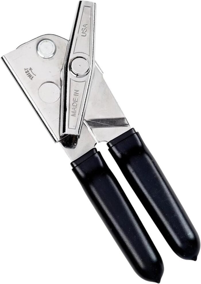 ez duz it deluxe can opener with black grips image
