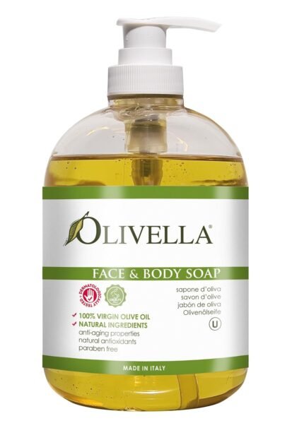 olivella face and body liquid soap image