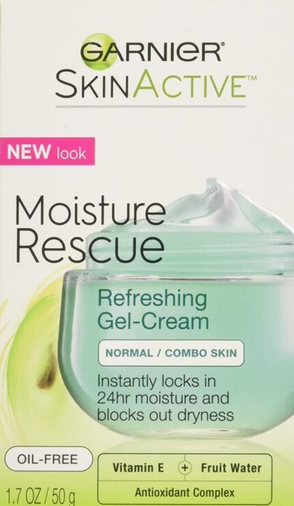 garnier moisture rescue refreshing gel cream image