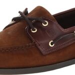 sperry top sider mens authentic original 2 eye boat shoe brown buck 12 m image