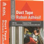 S.O.L. Mini Roll Duct Tape, 2" x 50", 2Ct