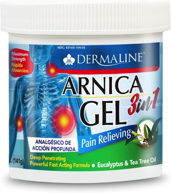 DERMALINE Arnica 3 in 1 Gel, 5oz - Image 1