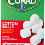 curad sterile cotton balls image