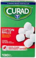 curad sterile cotton balls image