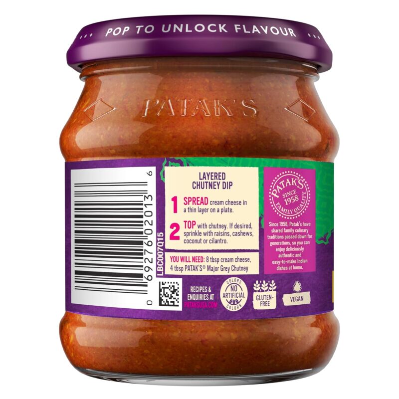 pataks major grey chutney image