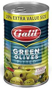 galil green olives pitted 24 fi oz image