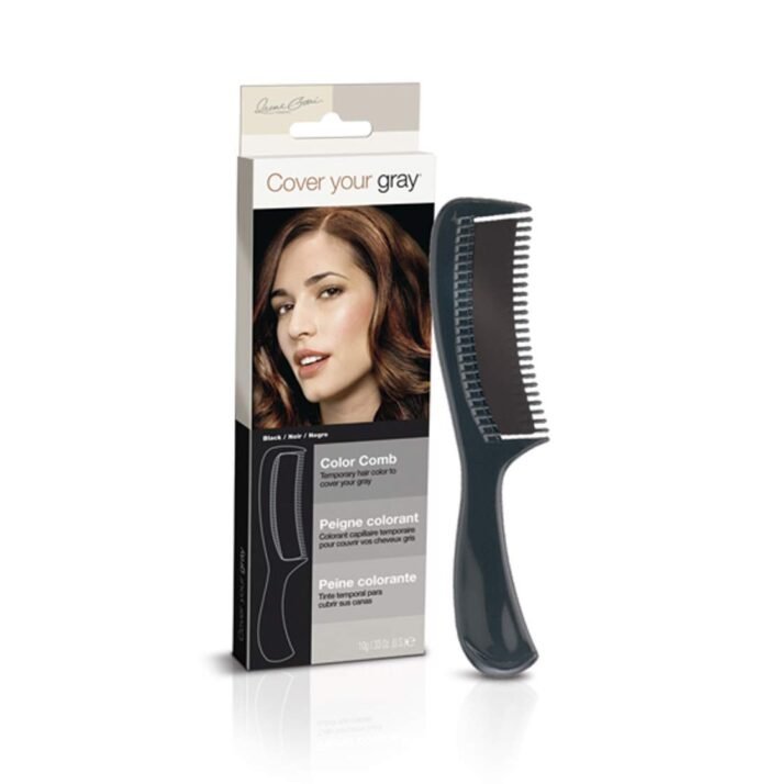 cover your gray color comb black image