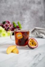 ahmad tea flavored black tea peach & passion fruit image