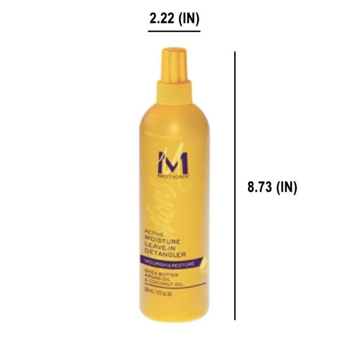 motions active moisture leave in detangler image