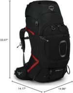 osprey aether plus 70l mens backpack black l xl image