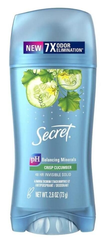 secret solid antiperspirant deodorant water image