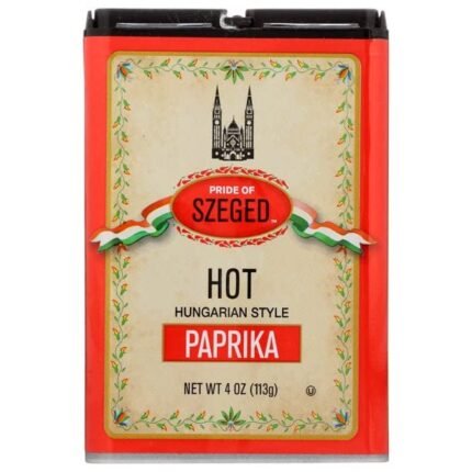 szeged traditional hungarian style paprika hot pack image